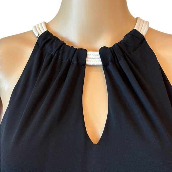 Elie Tahari Black Stretch Sheath Dress Small - Picture 2 of 5